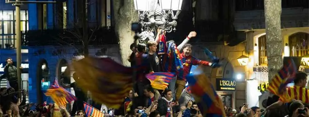 La celebración más loca de un ex barcelonista tras la remontada ante el PSG
