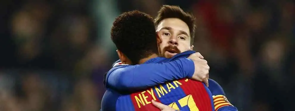 El crack que llama al Barça para ser la pareja de Messi, Suárez y Neymar