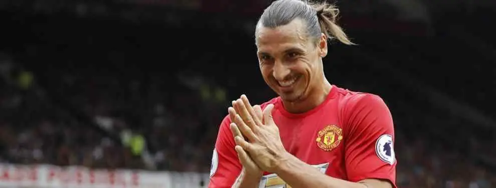 La oferta de récord para sacar a Ibrahimovic del Manchester United (y no viene de China)
