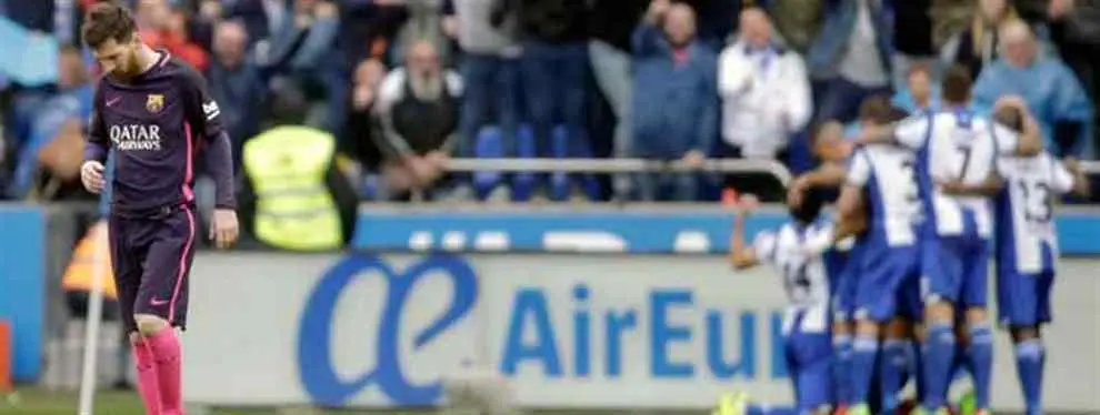 La rajada que 'mata' al Barça en La Coruña (Messi y Luis Enrique se llevan la palma)