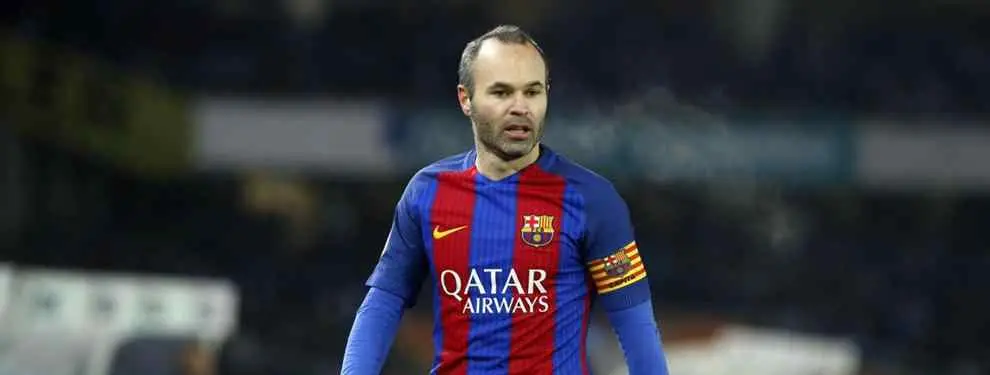 Andrés Iniesta marca una exigencia bestial para no dejar plantado al Barça