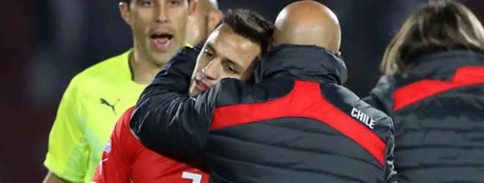 ¡Sampaoli le lanza un 'órdago' a Alexis Sánchez! (vaya 'zasca' para el Barça)