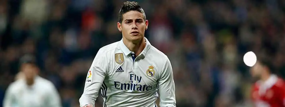 El cambio de idea radical del Real Madrid que 'mata' a James Rodríguez