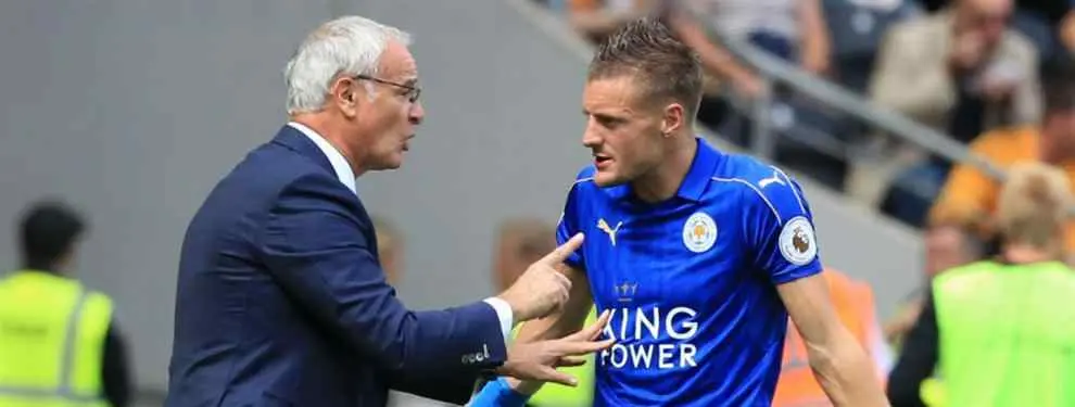 Revelado: Las amenazas de muerte a Vardy tras el despido de Claudio Ranieri
