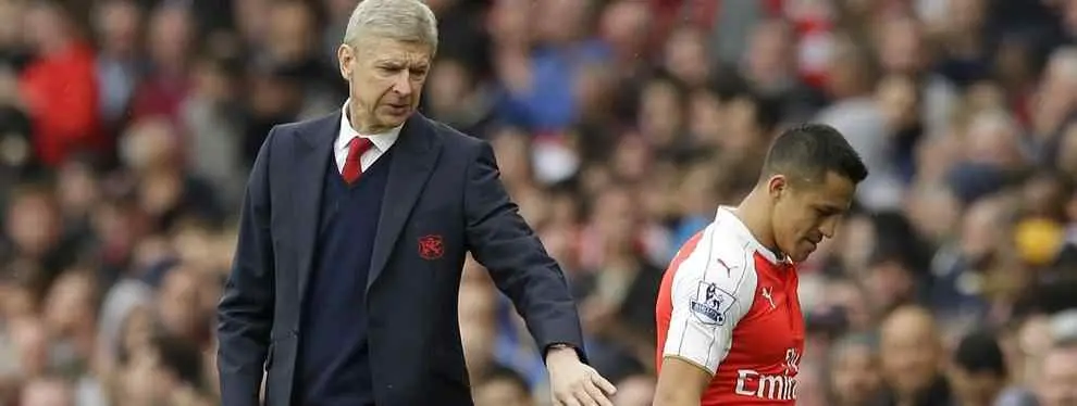 Arsene Wenger 'desafía' a Alexis Sánchez (con un mensaje con 'copia' al Chelsea)