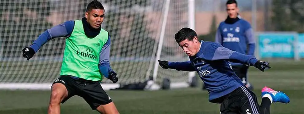 Confidencial: El último movimiento en el vestuario del Madrid que sentencia a James (o casi)