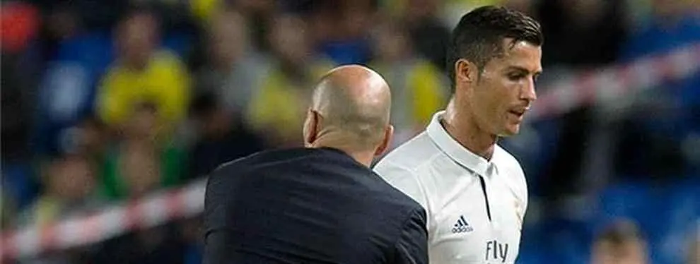 La 'revolución' sorpresa de Zidane en el vestuario (con foco en Cristiano Ronaldo)