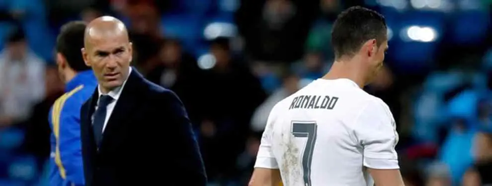 Zidane hace 'tragar' a Cristiano Ronaldo (pero puede tener un problema bestial)