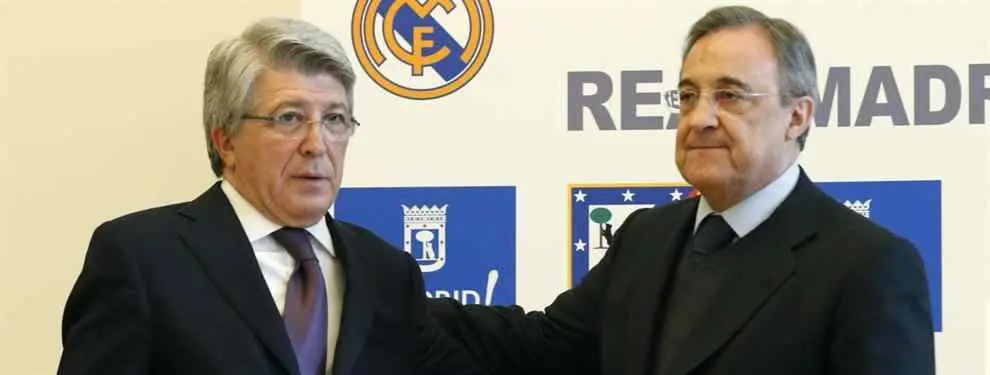 La nueva puñalada que Florentino Pérez prepara contra el Atlético de Madrid