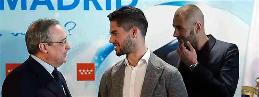 La última 'bomba' de Isco al Real Madrid (Florentino Pérez va a tener que 'tragar')
