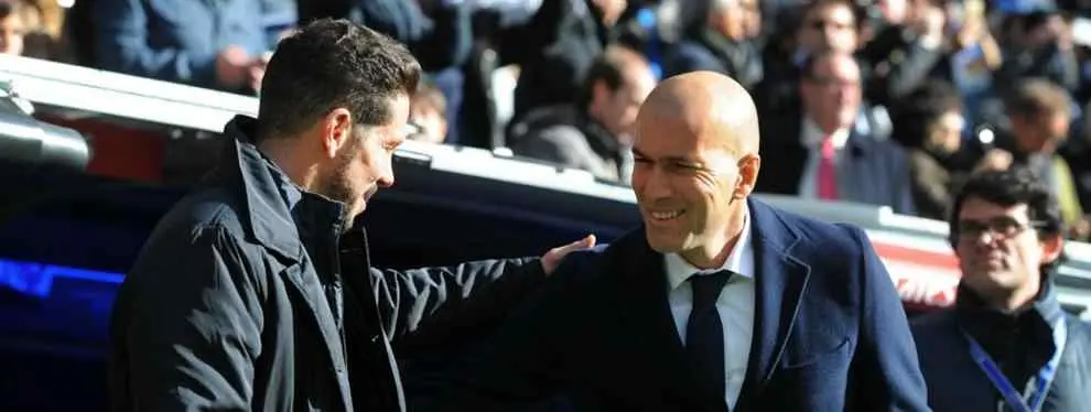 La extraña jugada de Zidane para engañar a Simeone que le acabó saliendo bien