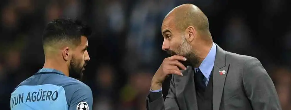 Guardiola sorprende con su nuevo objetivo para la delantera del City (que amenaza a Agüero)