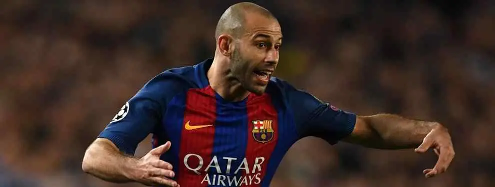 El Barça mueve los hilos para cerrar el regreso de Javier Mascherano a River Plate