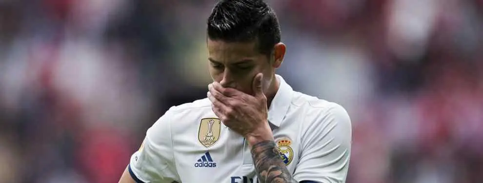 Los cuatro finalistas para llevarse a James Rodríguez del Real Madrid (dos tienen ventaja)