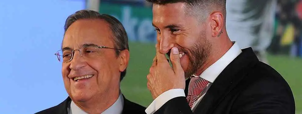 La negociación secreta de Florentino Pérez y Sergio Ramos para captar un fichaje para el Madrid