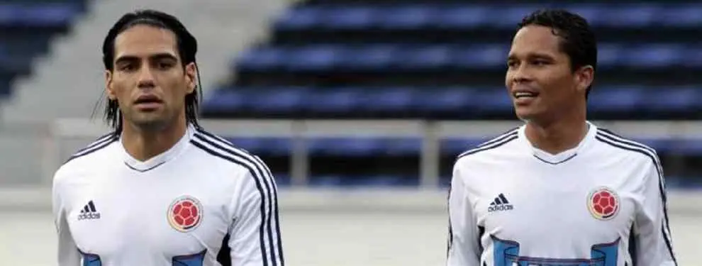 La 'bomba' sobre el futuro de los colombianos Bacca y Falcao en el fútbol europeo