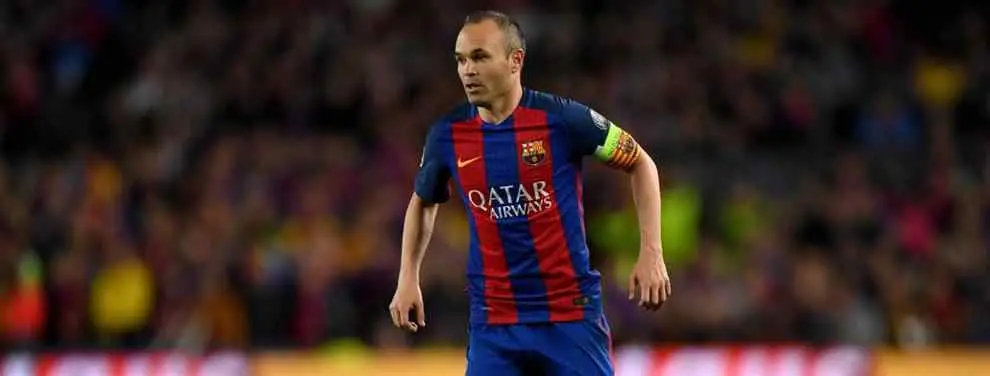 El tapado que suena para jubilar a Andrés Iniesta en el Barça