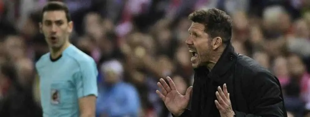 Simeone lía la de Dios en el Atlético de Madrid con una bronca (que puede costarle muy cara)