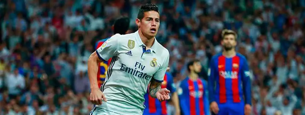 James Rodríguez planta un informe en la cara de Zidane que le saca los colores (¡alucinarás!)