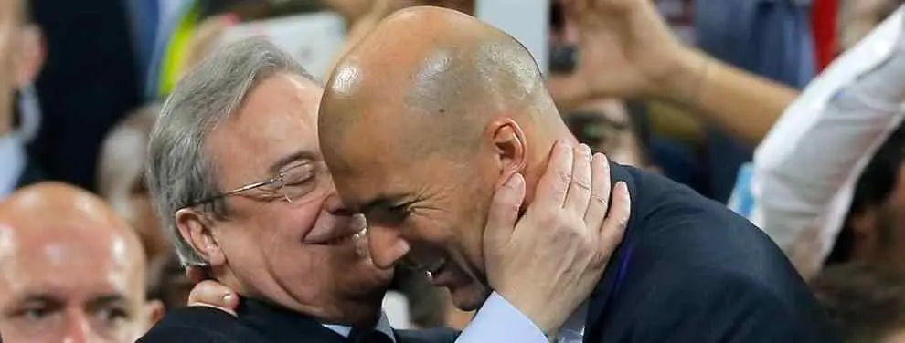 Florentino Pérez encuentra un comodín para el Real Madrid de Zidane en Italia
