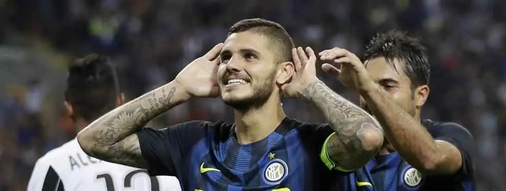 Icardi enseña al mundo su nuevo tatuaje