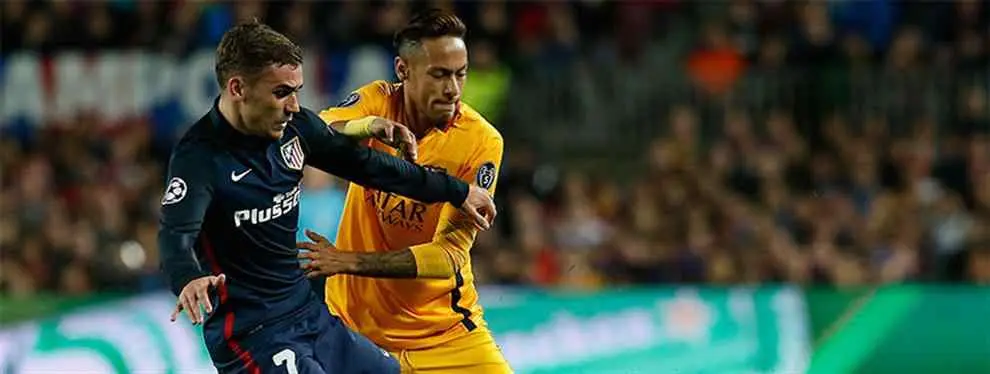 El mensaje de Griezmann a Neymar no ha sentado nada bien en el Atlético (y abre otra vía de agua)
