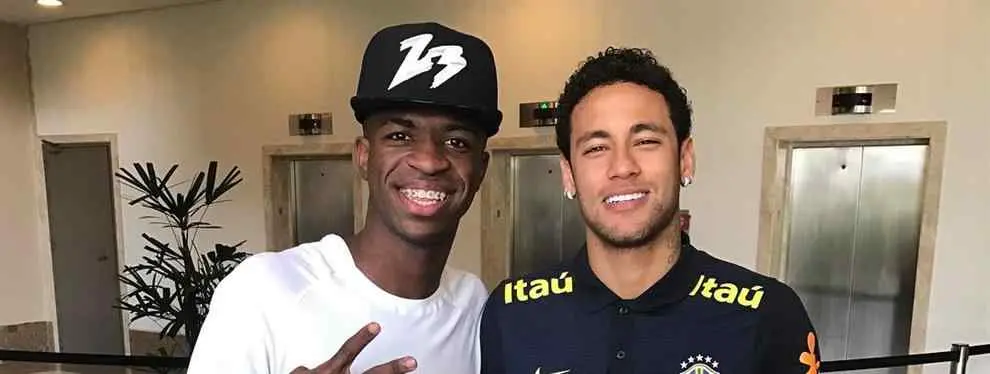 Neymar se carga fichaje Vinicius Jr. por el Real Madrid con un bombazo bestial