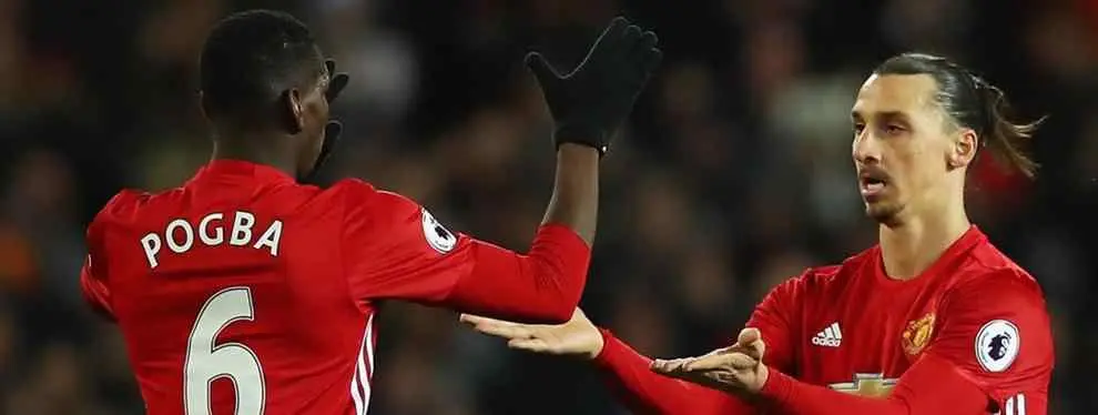 Revelados los sueldos de Ibrahimovic y Pogba en el United (y son un escándalo)
