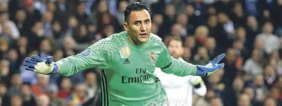 Keylor Navas sale 'calentito' del derbi madrileño (el mensaje más bestia a Florentino Pérez)