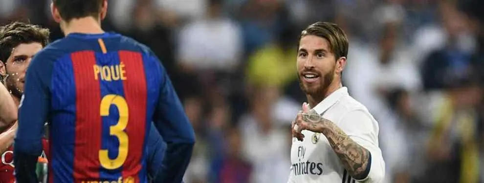 Sergio Ramos manda un mensaje fuera de cámara a Piqué (¡Tremendo!)