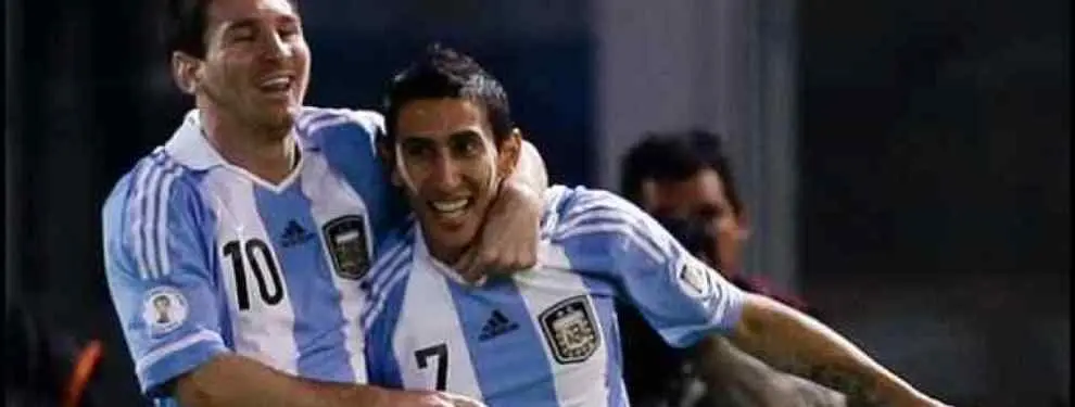 El plan magistral del Barça para fichar a Di María usando a Messi (con 'zasca' a Florentino Pérez)