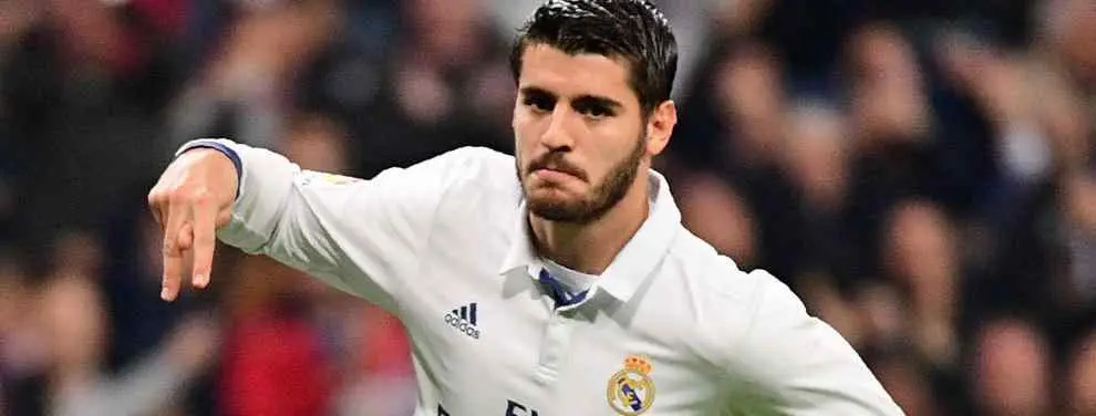 Morata 'monta' un lío mayúsculo en su inminente salida del Real Madrid (con dos destinos posibles)