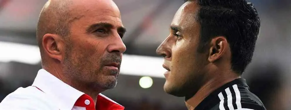 Top Secret: Ponen a Jorge Sampaoli detrás de un 'bombazo' bestial con Keylor Navas