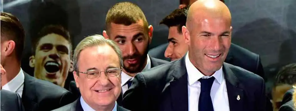 Los tres regalos de Florentino Pérez a Zidane (y un mensaje 'con bala' al vestuario)