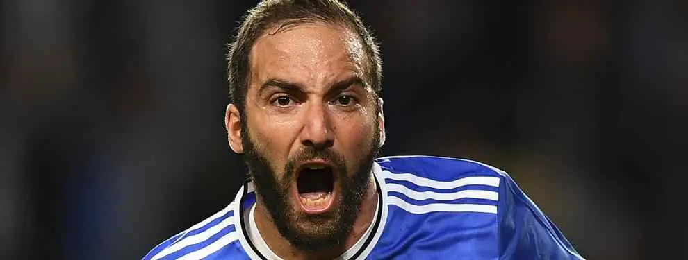 Higuaín hace llegar un recadito bomba a Florentino Pérez que le cambia la cara