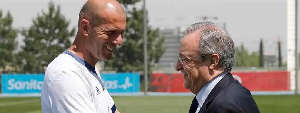 Florentino Pérez 'se come' tres reuniones por un fichaje para contentar a Zidane tras la Champions