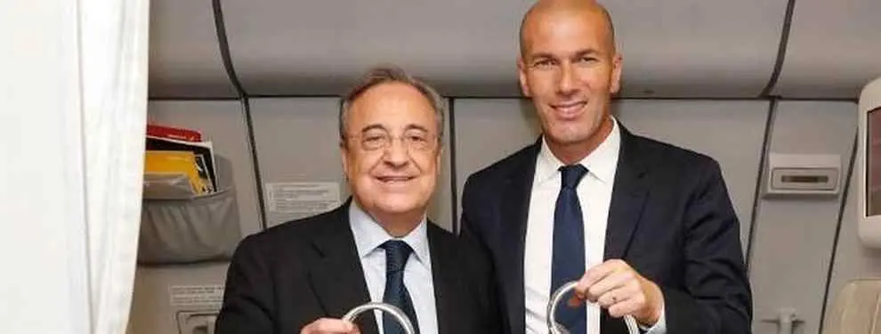 La lluvia de millones por la Duodécima esconde un regalo sorpresa de Florentino Pérez a Zidane