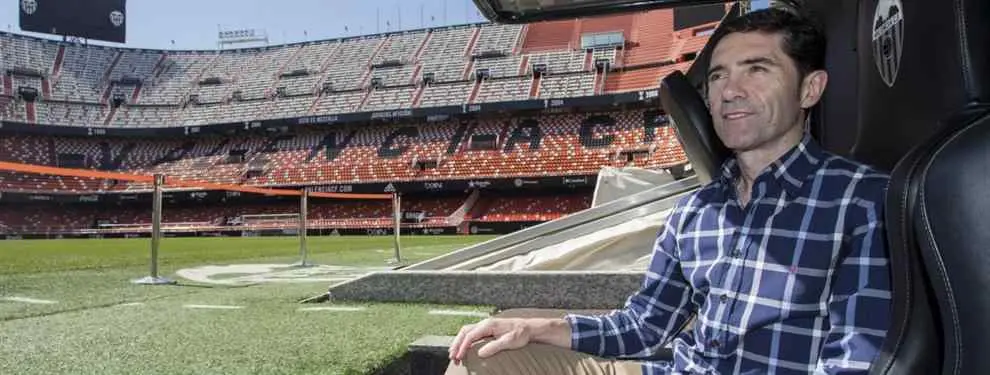 El cambio de cromos que prepara el Valencia con su primer fichaje estrella para Marcelino