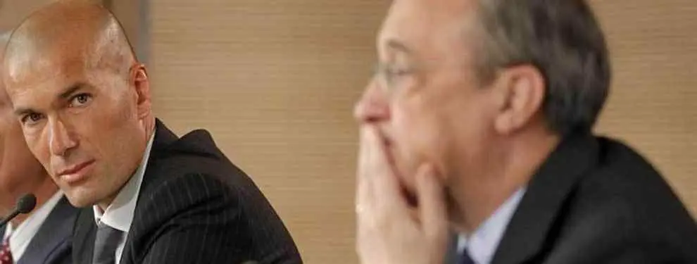 Zidane pide un fichaje exótico que deja completamente descolocado a Florentino Pérez