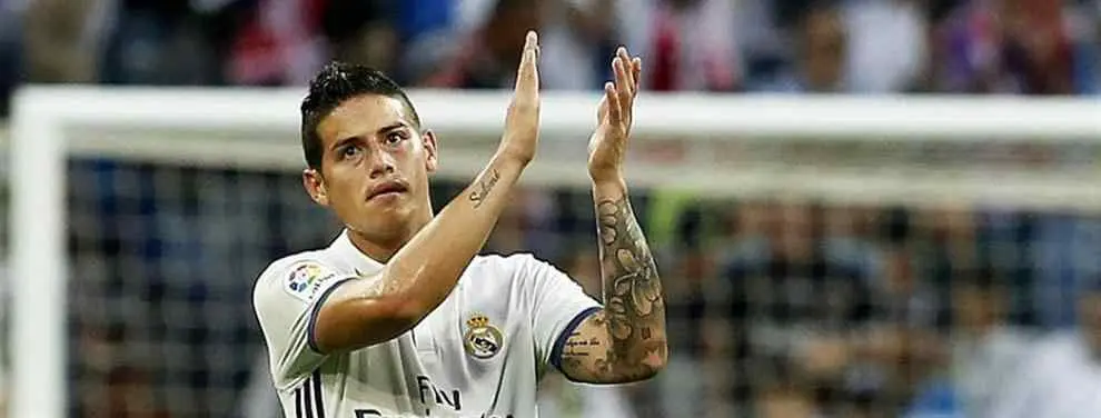 El club 'Top' que se mete de lleno en la puja por James Rodríguez (no estaba en las quinielas)