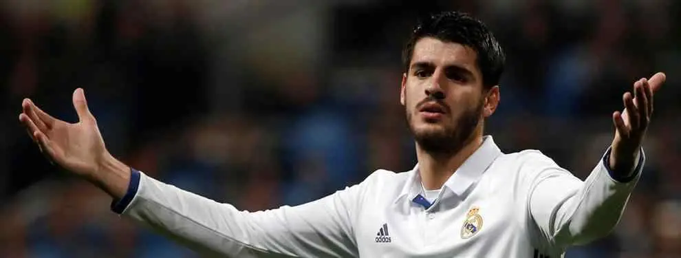 La respuesta del Real Madrid al último órdago de Morata le deja con un palmo de narices