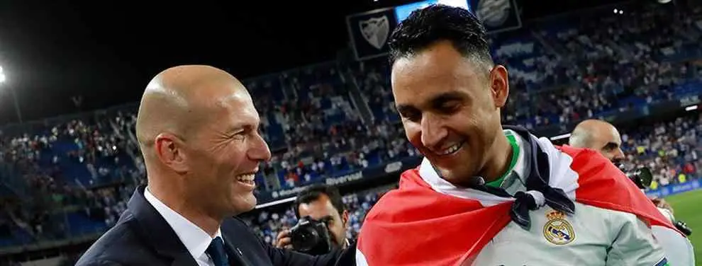 Zidane 'revienta' el negocio de Florentino Pérez con Keylor Navas: las dos ofertas a la basura