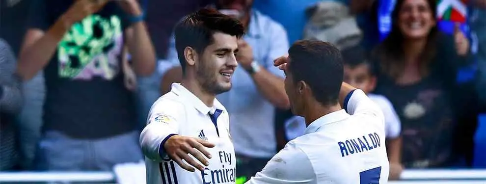 Morata revienta a Cristiano Ronaldo con una bomba (y la llamada de Mourinho a Florentino Pérez)