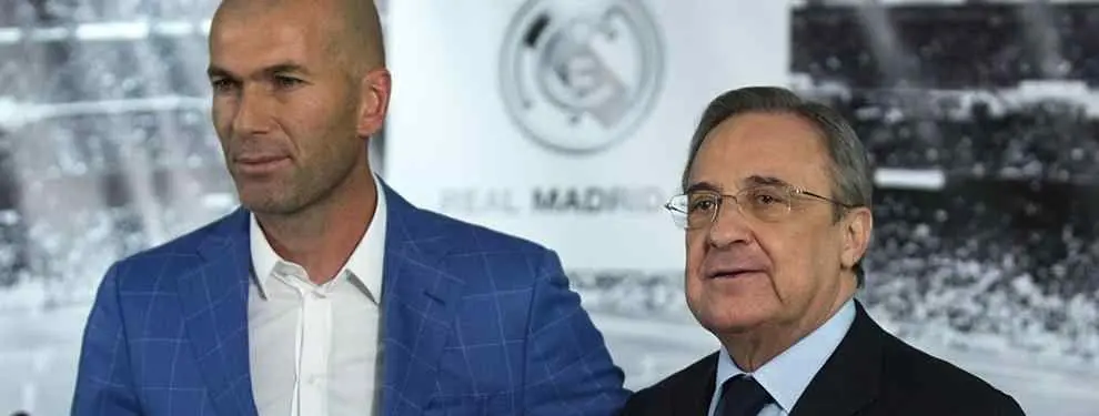 Florentino Pérez negocia un fichaje de última hora por petición de Zidane