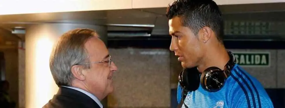 El incendio que liquida la pataleta de Cristiano Ronaldo (acabará pidiendo ayuda a Florentino Pérez)