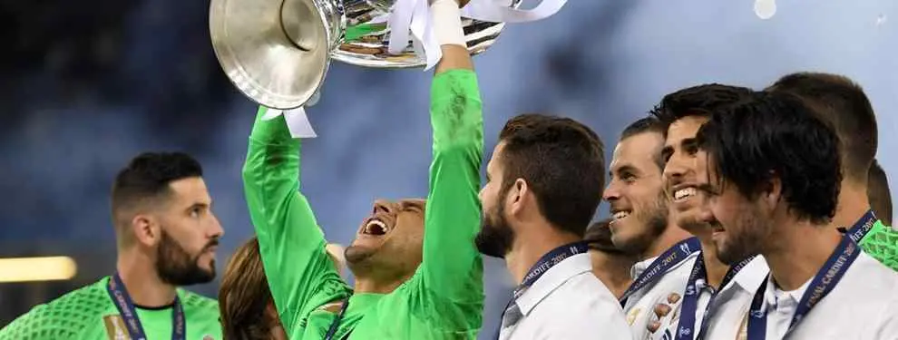 La fórmula que liquida a Keylor Navas en el Real Madrid (y elige a su sustituto)
