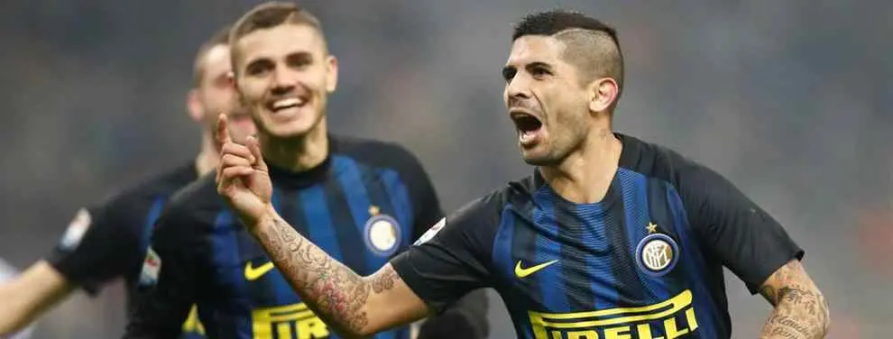 ¡Ever Banega entra de lleno en el fichaje de Verratti por el Barça! (y destroza al Sevilla)