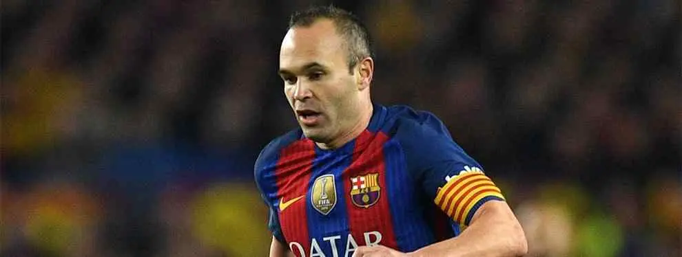 La jugada que prepara el Barça para retener a Iniesta