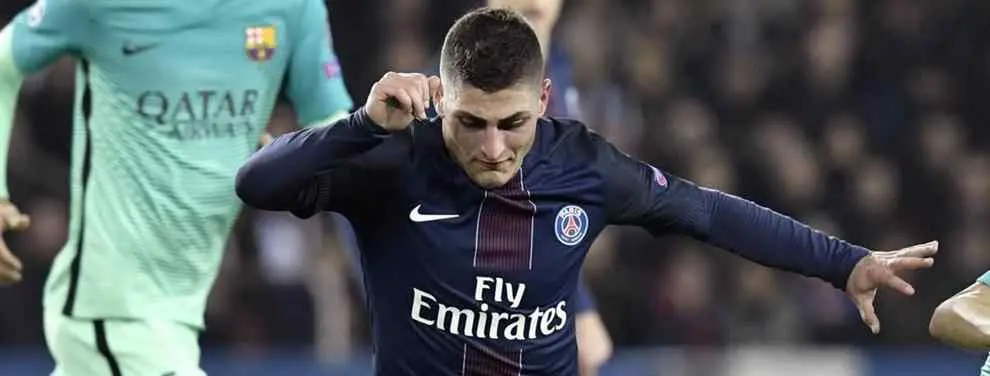 La advertencia bestial del PSG al Barça: si ficháis a Verratti, nos lo llevamos
