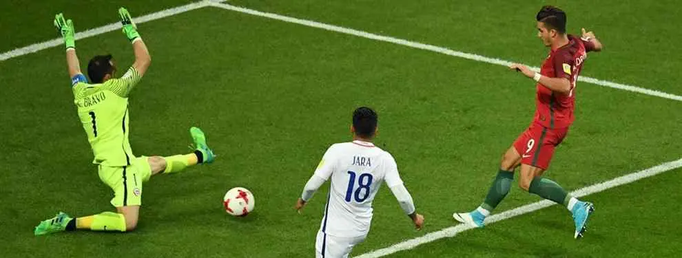 Bravo niega a la selección de Portugal de Cristiano Ronaldo y lleva a Chile a la final